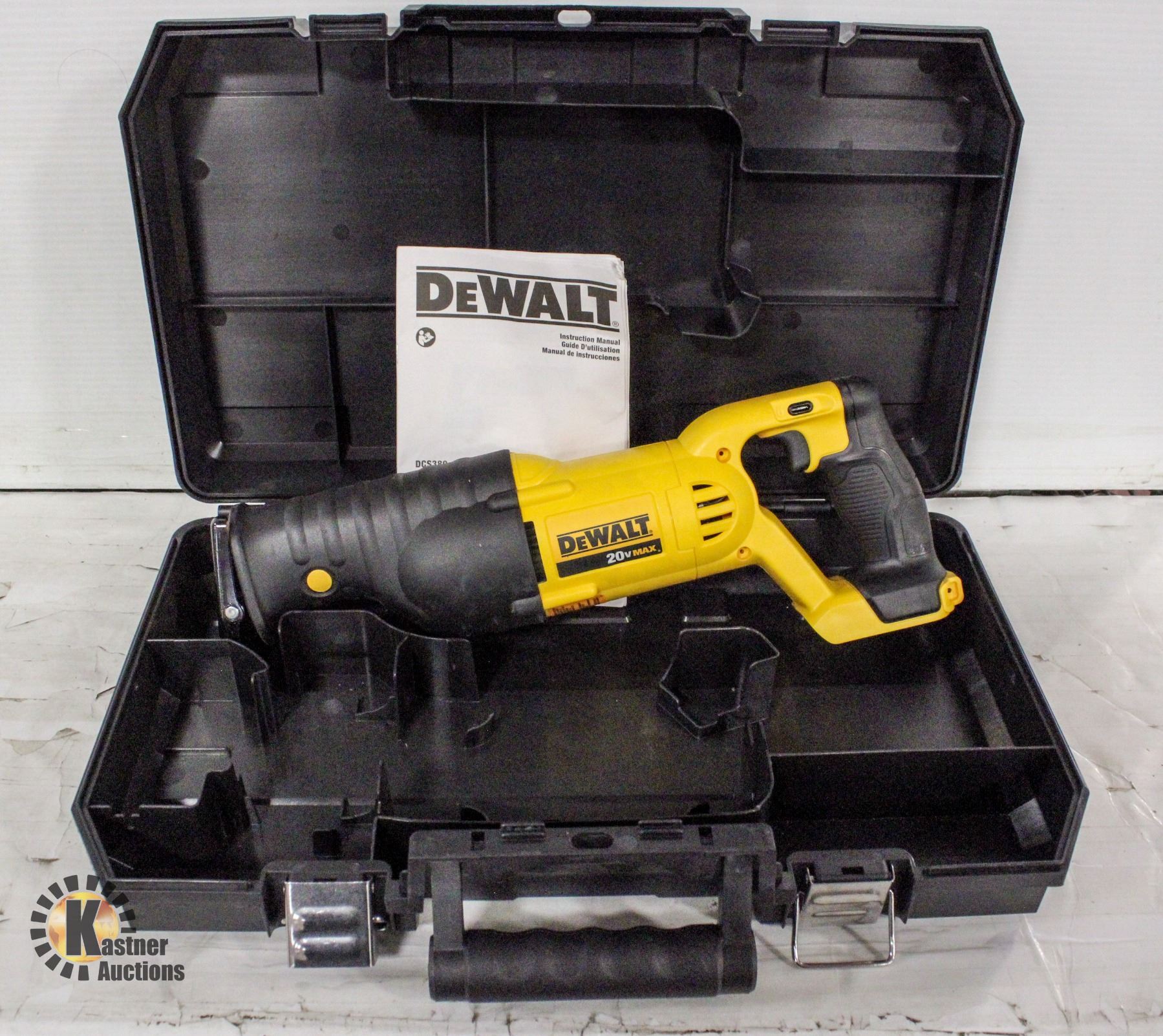Dcs380 DEWALT CORDLESS RECIPROCATING SAW DCS380 20V MAX