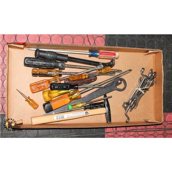 ESTATE SCREWDRIVERS, WRENCHES, PRYBAR,