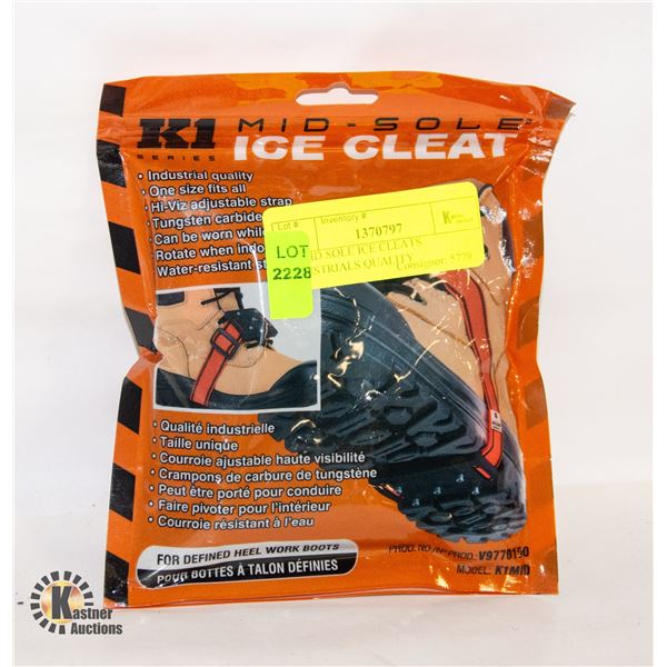 K1 MID SOLE ICE CLEATS INDUSTRIALS QUALITY