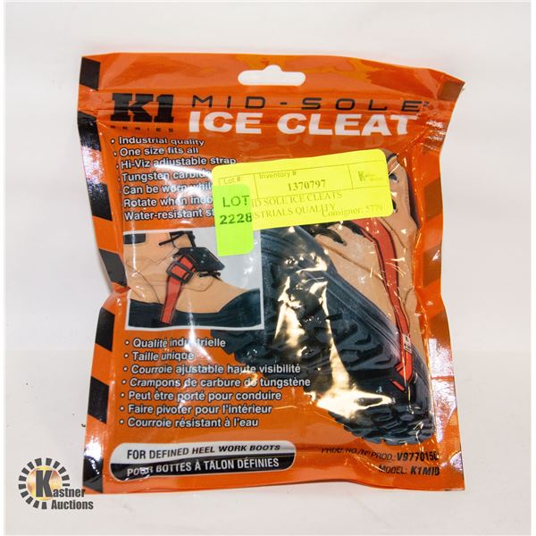 K1 MID SOLE ICE CLEATS INDUSTRIALS QUALITY