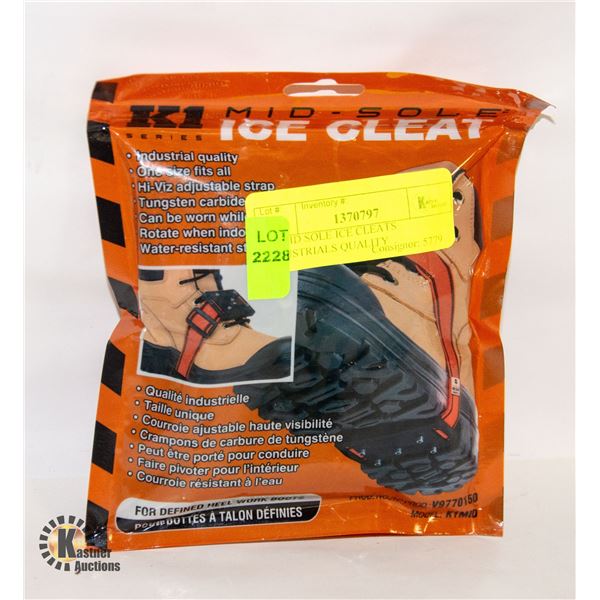 K1 MID SOLE ICE CLEATS INDUSTRIALS QUALITY