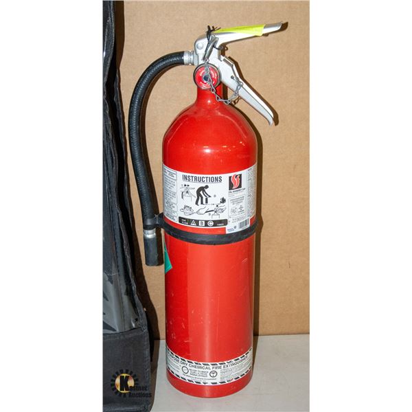 FULLY CHARGED FIRE EXTINGUISHER
