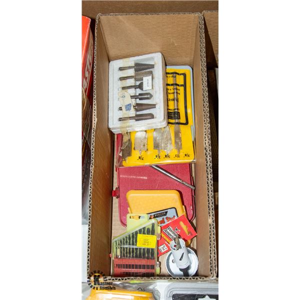 ESTATE SOCKET, DRILL, WOOD BORING BITS, SETS