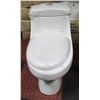 NEW BIANCO DUAL FLUSH WHITE PORCELAIN TOILET