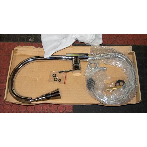 NEW STAINLESS STEEL KITCHEN FAUCET WITH PULL DOWN