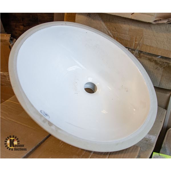 NEW WHITE SINK