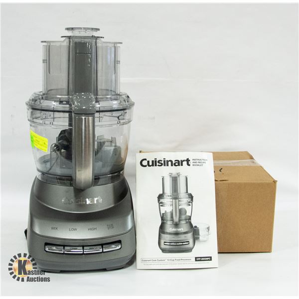 NEW UNBOXED CUISINART 13 CUP FOOD PROCESSOR