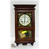 Image 1 : 31 DAY PENDALUM CLOCK 26"X11.5"