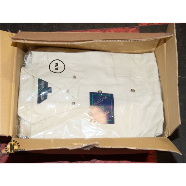 NEW MEN'S SHIRTS CASE OF 9 NATURAL SIZE M