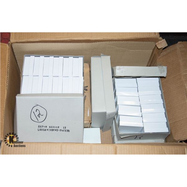 MIXTURE OF NEW JEWELLERY DISPLAY BOXES