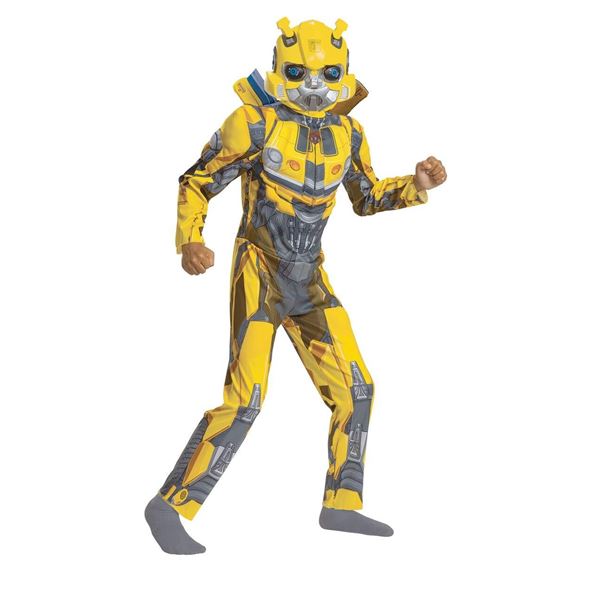 NEW TRANSFORMERS BUMBLEBEE COSTUME CHILD SIZE MED