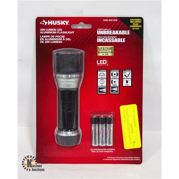 SEALED HUSKY 200 LUMEN LED ALUMINUM