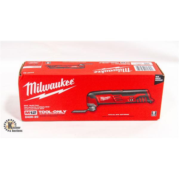 NEW MILWAUKEE M12 CORDLESS MULTI-TOOL  TOOL ONLY