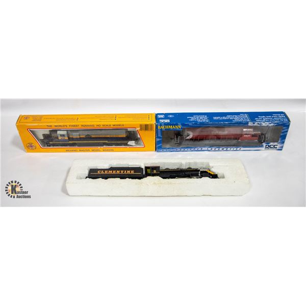 FLAT OF SCALE ELECTRIC TRAIN, CLEMENTINE,