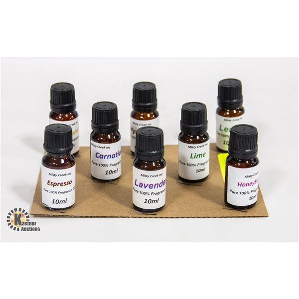 NEW 8 BOTTLES 10 ML "FRAGRANCE" QUALITY
