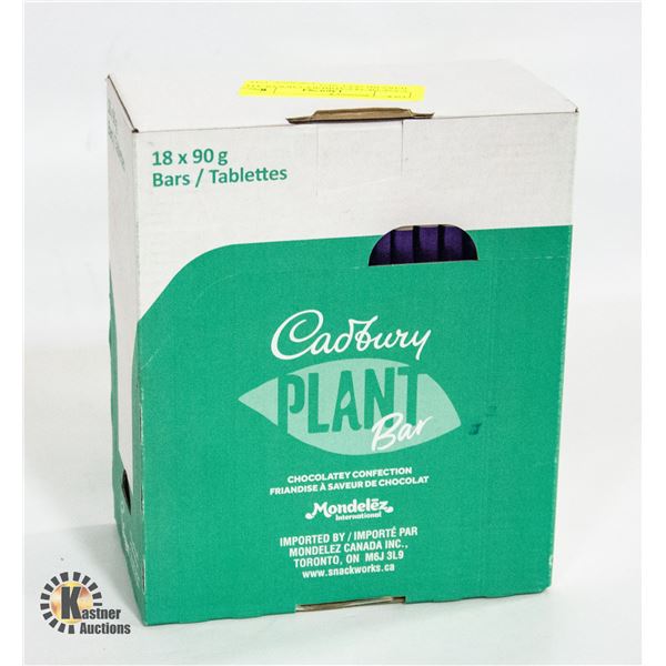 CASE OF 18 CADBURY CHOCOLATE BARS BB SEPT 2024