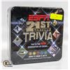 NEW SEALED ESPN 21ST CENTURY TRIVIA GAME SET NEW