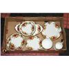 Image 1 : FLAT OF ROYAL ALBERT OLD COUNTRY ROSES BONE CHINA
