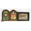 Image 1 : FLAT OF 2 CLOCKS, PITCHER, GAME ROOM, MAN CAVE