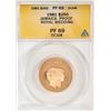 1981 $250 Proof Jamaica Royal Wedding Coin ANACS PF69DCAM
