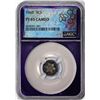 Image 1 : 1868 Proof Three Cent Nickel Coin NGC PF65 Cameo Purple Core Amazing Toning