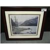 Image 1 : Framed Print "mountain Trail, Lake Louise,