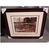 Image 1 : Framed Print "the Canoe" By Tom Thomson