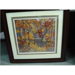 Framed Print "the Pool" By Tom Thomson