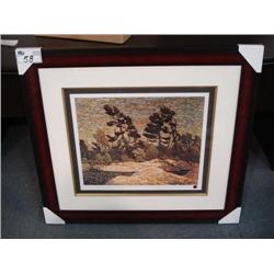 Framed Print "byng Sulet" By Tom Thomson