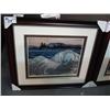 Image 1 : Framed Print "ice Hummock" By A.j. Casson