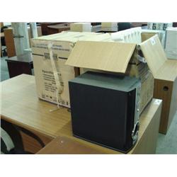 Toshi Flat Glass Panel Wall Mount Speakers W/DVD