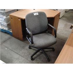 Grey Cloth Office Chair