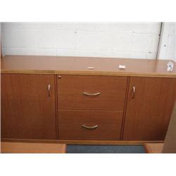 Oak Credenza