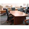 Image 1 : Oak Traditional 8-ft Boardroom Table