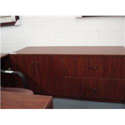 Dark Cherry Credenza