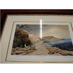 Framed Print "the Shoreline" By Emily Carr