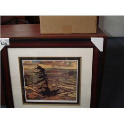 Framed Print "stormy Weather, Georgian Bay" By