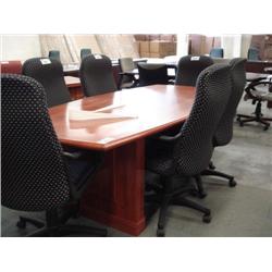 Cherry Traditional 8-ft Boardroom Table