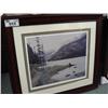 Image 1 : Framed Print "mountain Trail, Lake Louise" By