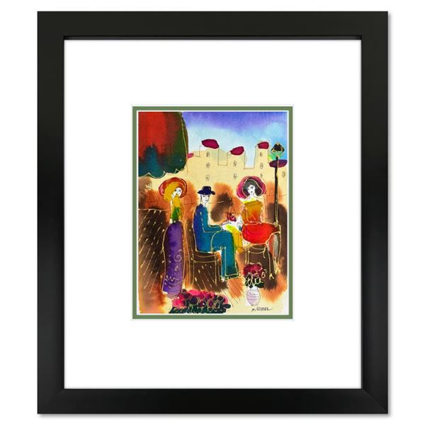 Moshe Leider Original Mixed Media on Paper