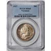 Image 1 : 1927 Vermont Commemorative Half Dollar Coin PCGS MS65 Great Color