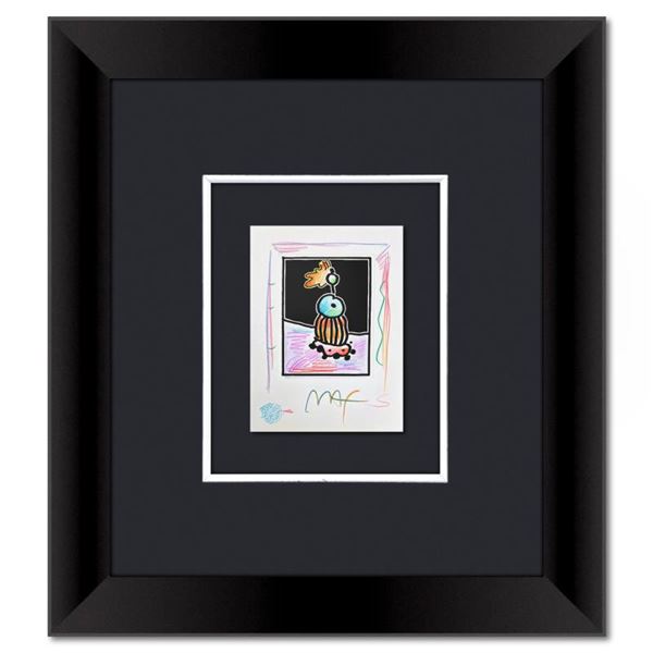 Peter Max Original Mixed Media on Paper