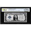 Image 1 : 1928B $1 Funnyback Silver Certificate Note Fr.1602 PCGS Choice Uncirculated 64PPQ