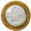 Image 3 : .999 Silver Maxim Hotel & Casino Las Vegas, NV $10 Limited Edition Gaming Token