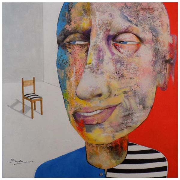 Berberyan "I am Not in There Anymore" Original Acrylic on Canvas