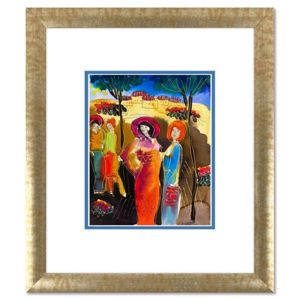 Moshe Leider Original Mixed Media on Paper