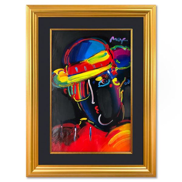 Peter Max "Zero Spectrum" Original Mixed Media on Paper