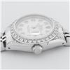 Image 8 : Rolex Ladies Stainless Steel Diamond Datejust Wristwatch
