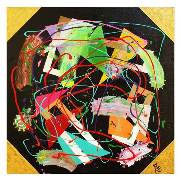 George Marlowe "Comets" Original Acrylic on Canvas