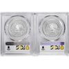 Image 2 : Lot of (2) 2018-Mo Mexico Proof 1/2 oz Silver Libertad Coins PCGS PR70DCAM